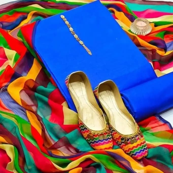 3 pcs Unstitched Suit