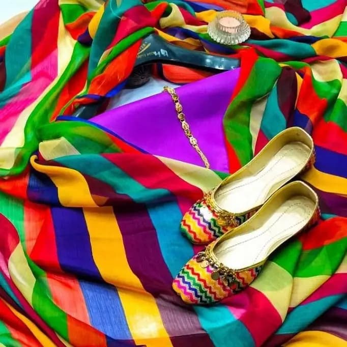 3 pcs Unstitched Suit