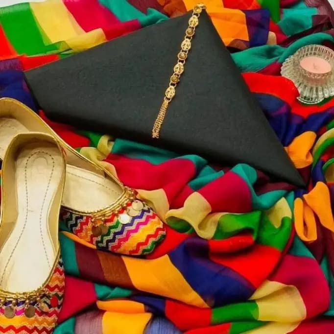 3 pcs Unstitched Suit