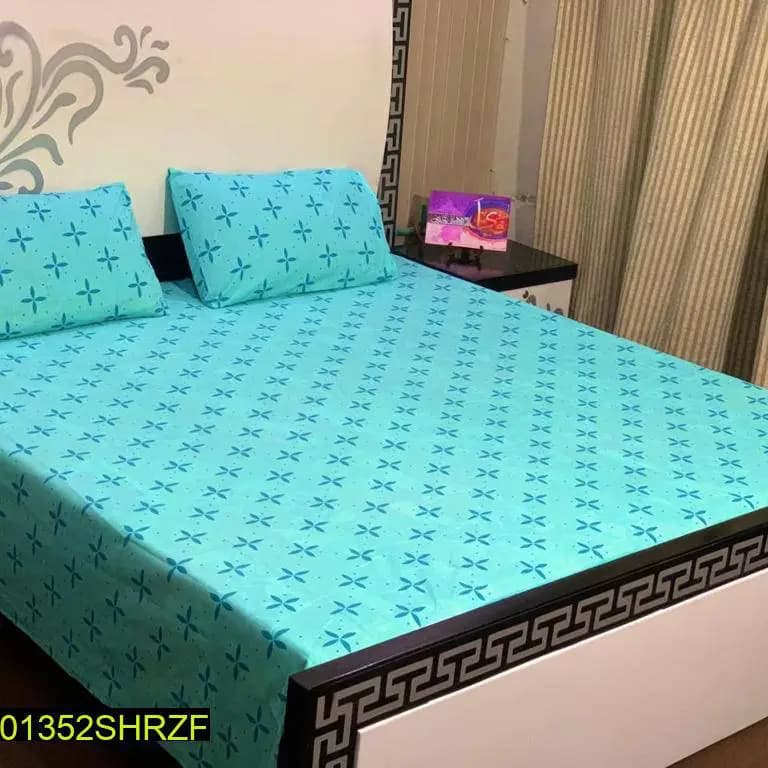 3 Pcs Cotton Bedsheet